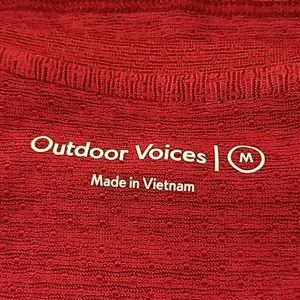 Outdoor Voices EcoMesh T-shirt